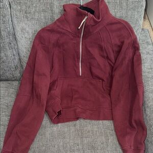 Lululemon Burgundy Pullover